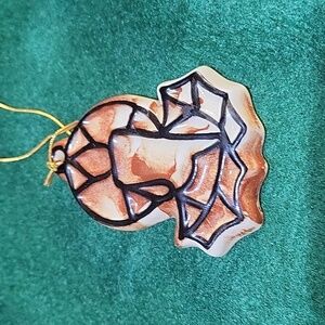Sitka clay Christmas ornament